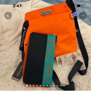 Nautica Crossbody in Matching wallet